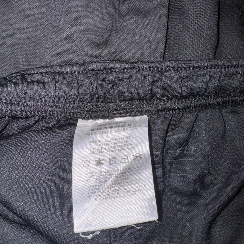 Nike Youth Black‎ & White Athletic Dri-Fit Shorts - Size Small